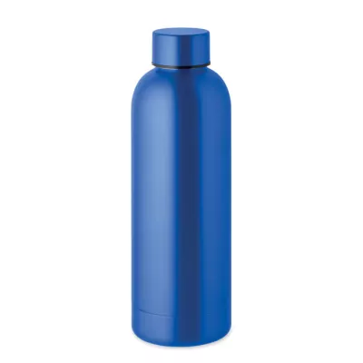 Butelka termiczna ze stali z recyklingu 500 ml ATHENA - Niebieski (MO6750-04)