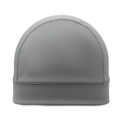 Czapka sportowa z wentylacją z poliestru SHIELD - Szary (MO2878-07)