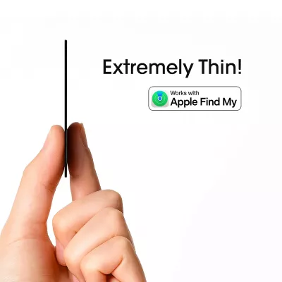 Xoopar ICE-Card Ultra-cienka karta śledząca z możliwością ładowania - czarny (LT41801-N0002)