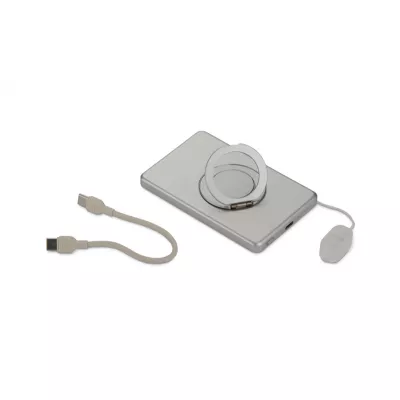 Powerbank ZYNTRA 5000 mAh 20W - srebrny (45136-00)