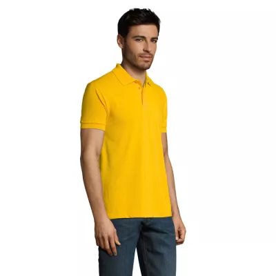 Koszulka polo męska 200 g/m² Sol's PRIME MEN - Dorado (S00571-GO)