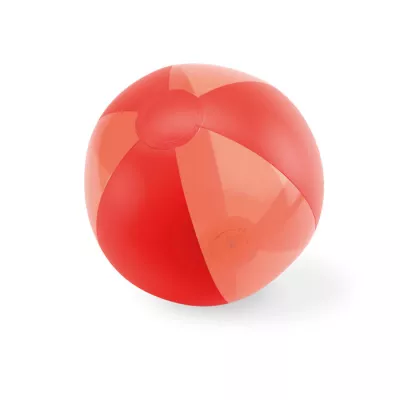 Piłka plażowa dmuchana 24 cm AQUATIME - Czerwony (MO8701-05)