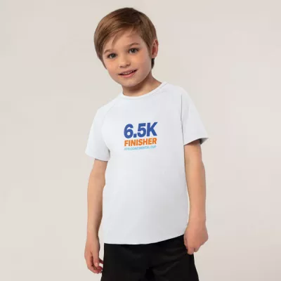 Koszulka sportowa dziecięca 140 g/m² Sol's SPORTY KIDS - Bialy (S01166-WH)
