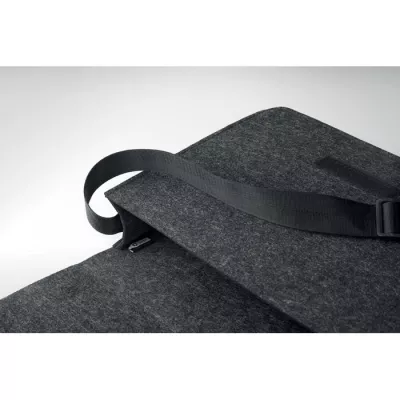 Torba na laptop 15" z filcu RPET BAGLO - Kamienny Szary (MO6186-15)