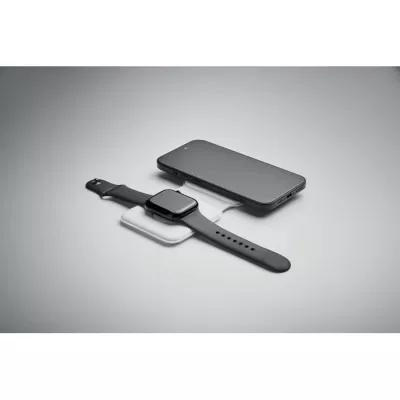 Stacja ładująca 2 w 1 składana 15W FLIP - Bialy (MO2445-06)