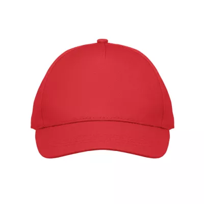 Czapka z daszkiem dziecięca 180 g/m² BUZZ KIDS - Czerwony (MO2346-05)
