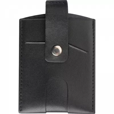 Etui na karty z ochroną RFID LAVINIA - czarny (9138503)