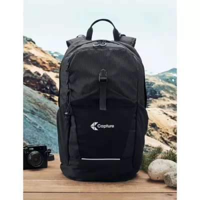 Plecak turystyczny 18 l na laptop 15" BAGGA - Czarny (MO2372-03)
