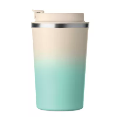 Kubek termiczny stalowy 350 ml BRACE GRADIENT - Miętowy Zielony (MO2885-77)