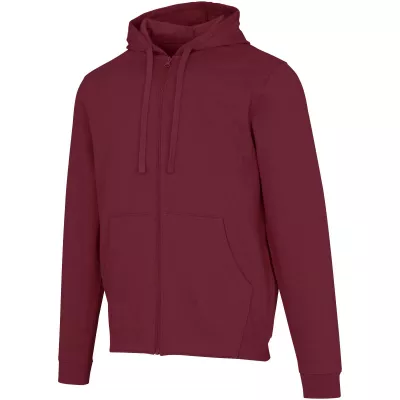 Jasper bluza unisex z kapturem z materiału organicznego pochodzącego z recyklingu z certyfikatem OCS, o gramaturze 280 g/m² - Głęboki bordowy (39666-DPBURGUN)