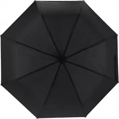 Parasol manualny rPET Ø98 cm NORTHAMPTON - czarny (433603)