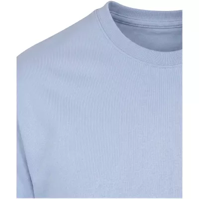 Balfour organiczna koszulka unisex o gramaturze 200 g/m² z krótkim rękawem i certyfikatem OCS - Niebieski mgła (39557-MISTBLUE)