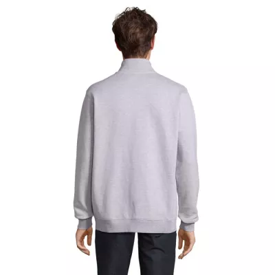 Bluza unisex rozpinana z kieszeniami Sol's COOPER - Szary Melanż 2 (S04240-GY)