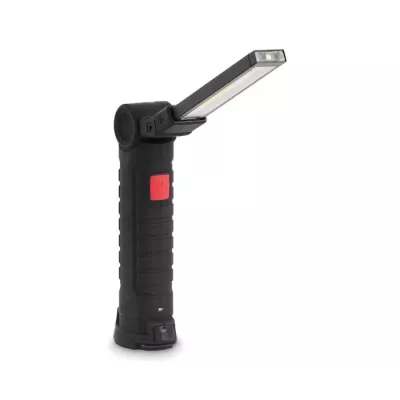 Lampa akumulatorowa obrotowa 1200 mAh ROTATE - Czarny (MO2834-03)