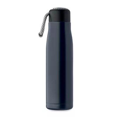 Butelka termiczna z uchwytem sznurkowym 500 ml CORDLE - Francuski Granat (MO2413-85)