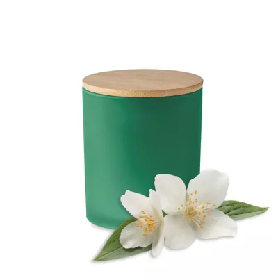 Świeca zapachowa w matowym szkle 120 g KEOPS SMALL - Zielony (MO6612-09)