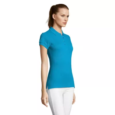 Koszulka polo damska piqué 170 g/m² Sol's PASSION - Aqua (S11338-AQ)