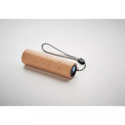 Latarka akumulatorowa z drewna bukowego 5W LITE - Drewna (MO2137-40)