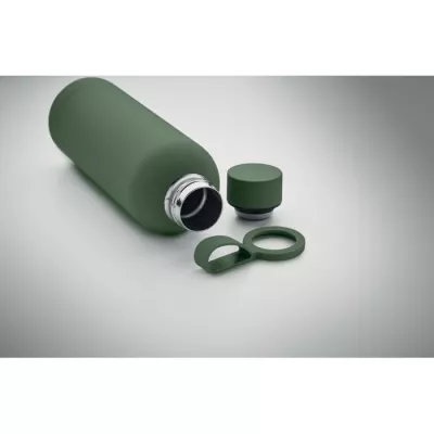 Butelka termiczna ze stali z recyklingu 500 ml EMERALD - Ciemnozielony (MO2315-60)