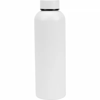 Butelka ze stali z recyklingu 700 ml CrisMa VERENA - biały (8481606)