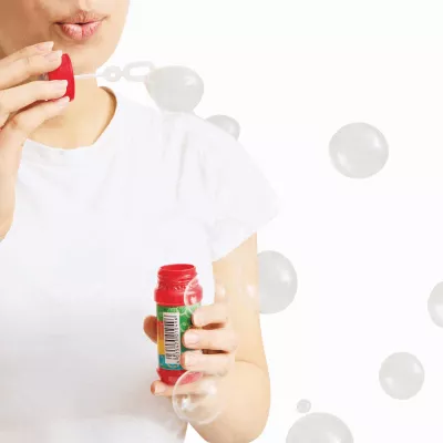Bańki mydlane AIR BUBBLE - czerwony, niebieski, zielony, żółty (56-0503022)