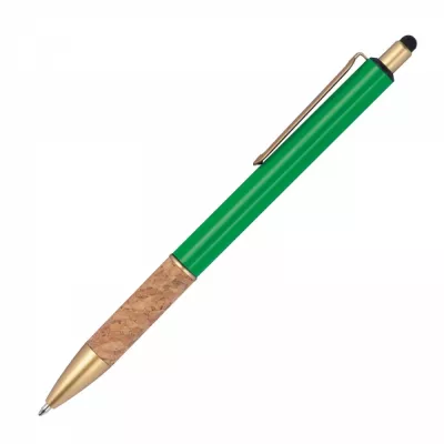 Długopis metalowy touch pen MARIAN - zielony (1369009)