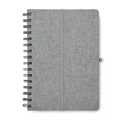 Notes A5 z podstawką 80 kartek w linię STRATA - Szary (MO2522-07)