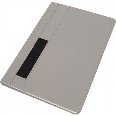 Notatnik A5 w kratkę CLELIA - szary (2136307)