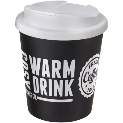 Americano Espresso® 250 ml tumbler with spill-proof lid - Biały-Czarny (21069906)