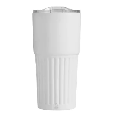 Próżniowy kubek 600 ml WAVE LINE - biały (56-0304712)