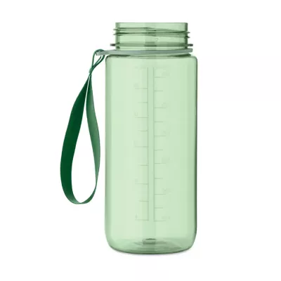Butelka sportowa motywacyjna z RPET 700 ml ENKEL - Przezroczysty Zielony (MO2792-24)