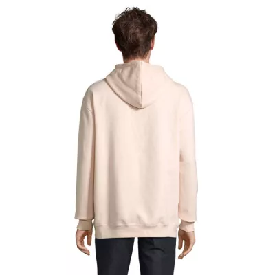 Bluza unisex z kapturem 280 g/m² Sol's CONDOR - Kremowy Róż (S03815-CP)