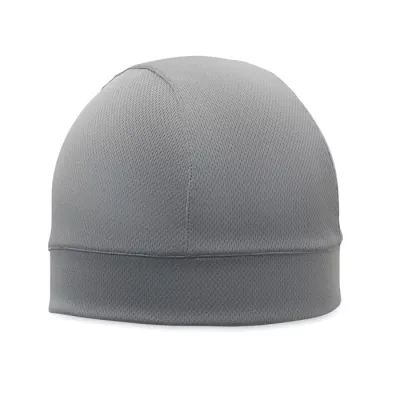 Czapka sportowa z wentylacją z poliestru SHIELD - Szary (MO2878-07)