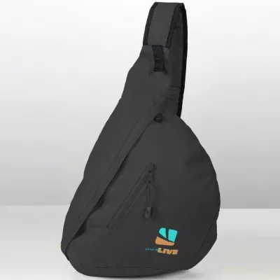 Plecak na jedno ramię CORDOBA - czarny (419103)