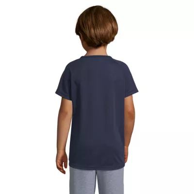 Koszulka sportowa dziecięca 140 g/m² Sol's SPORTY KIDS - French Navy (S01166-FN)