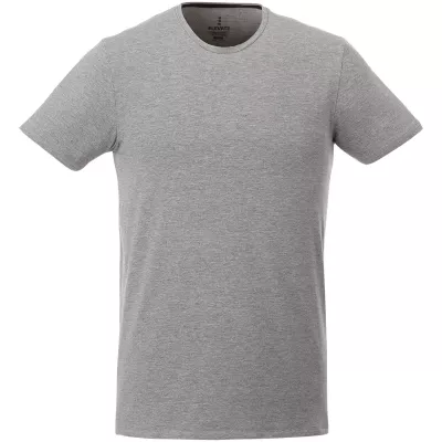 Męski organiczny t-shirt Balfour - Szary melanż (38024-GREY MEL)
