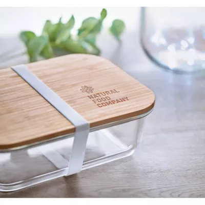 Lunchbox szklany 800 ml TUNDRA LUNCHBOX - Przezroczysty (MO9962-22)