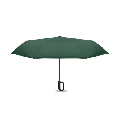 Parasol składany wiatroodporny 21" z RPET UMKRAB - Zielony (MO2692-09)