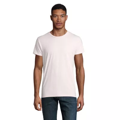 Koszulka męska organiczna 175 g/m² Sol's PIONEER MEN - Pale Pink (S03565-PP)