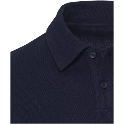 Apollo koszulka polo z długim rękawem, uniseks - Granatowy (39550-NAVY)