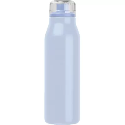 Butelka termiczna stalowa z recyklingu GRAND HAVEN MoLu 640 ml - jasnoniebieski (534924)