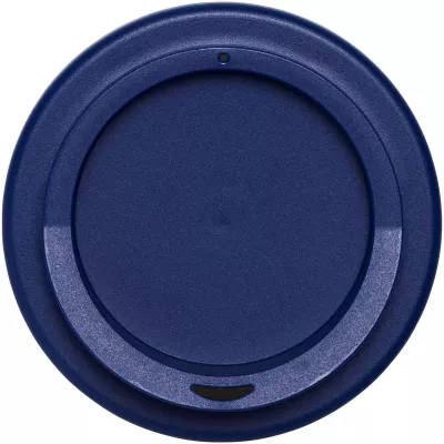 Kubek termiczny z serii Americano® o pojemności 350 ml z uchwytem - Biały-Niebieski (21000209)