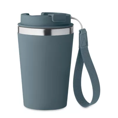 Kubek termiczny 350 ml z paskiem na nadgarstek TOPAZ - Petrol (MO2317-20)