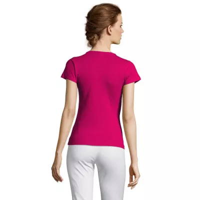 Koszulka damska dopasowana 150 g/m² Sol's MISS - Fuchsia (S11386-FU)