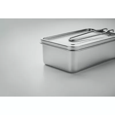 Lunchbox ze stali nierdzewnej 750 ml TAMELUNCH - Srebrny (MO2224-14)