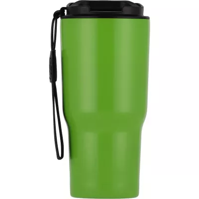 Kubek termiczny 550 ml ze stali z recyklingu DANA - jasnozielony (8523929)