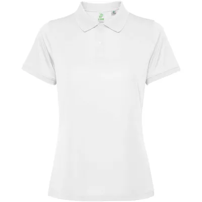 Tormo damskie polo z krótkim rękawem - Biały (R0401-WHITE)
