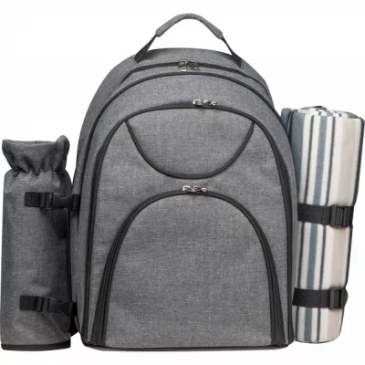 Plecak piknikowy dla 4 osób EARL - ciemnoszary (6297677)