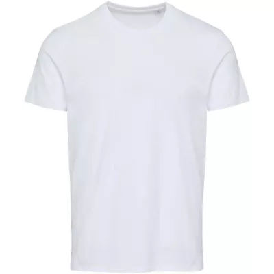 Azurite organiczna koszulka unisex o gramaturze 160 g/m² z krótkim rękawem i certyfikatem OCS - Biały (39554-WHITE)