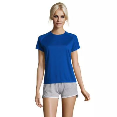 Koszulka sportowa damska 140 g/m² Sol's SPORTY WOMEN - Niebieski (S01159-RB)